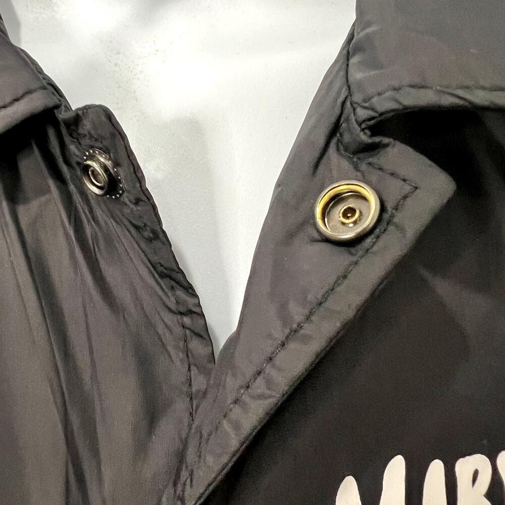 Rolling Stones x Smiley Market Black Lips Windbreaker Jacket size 2X NEW Tags - Picture 14 of 16